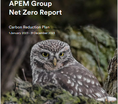 Thumbnail APEM Group Net Zero Report cover