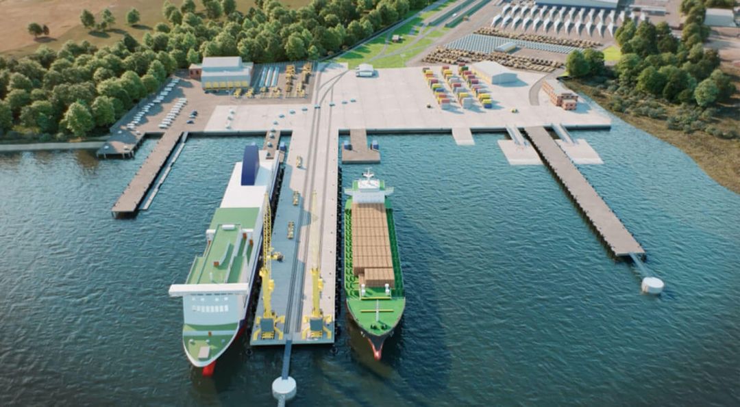 Solent Gateway ships docked